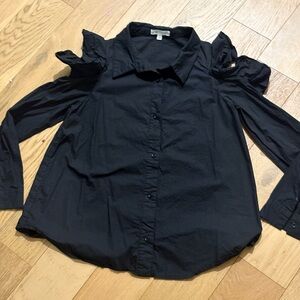 Carole Christian Cold Shoulder Women's Top